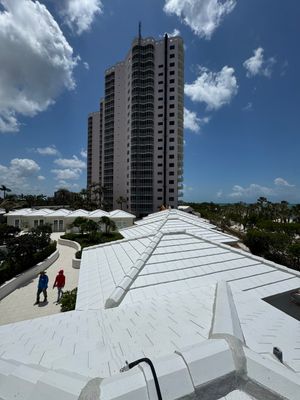 Biltmore Condominiums coastal reroof hero image in Naples