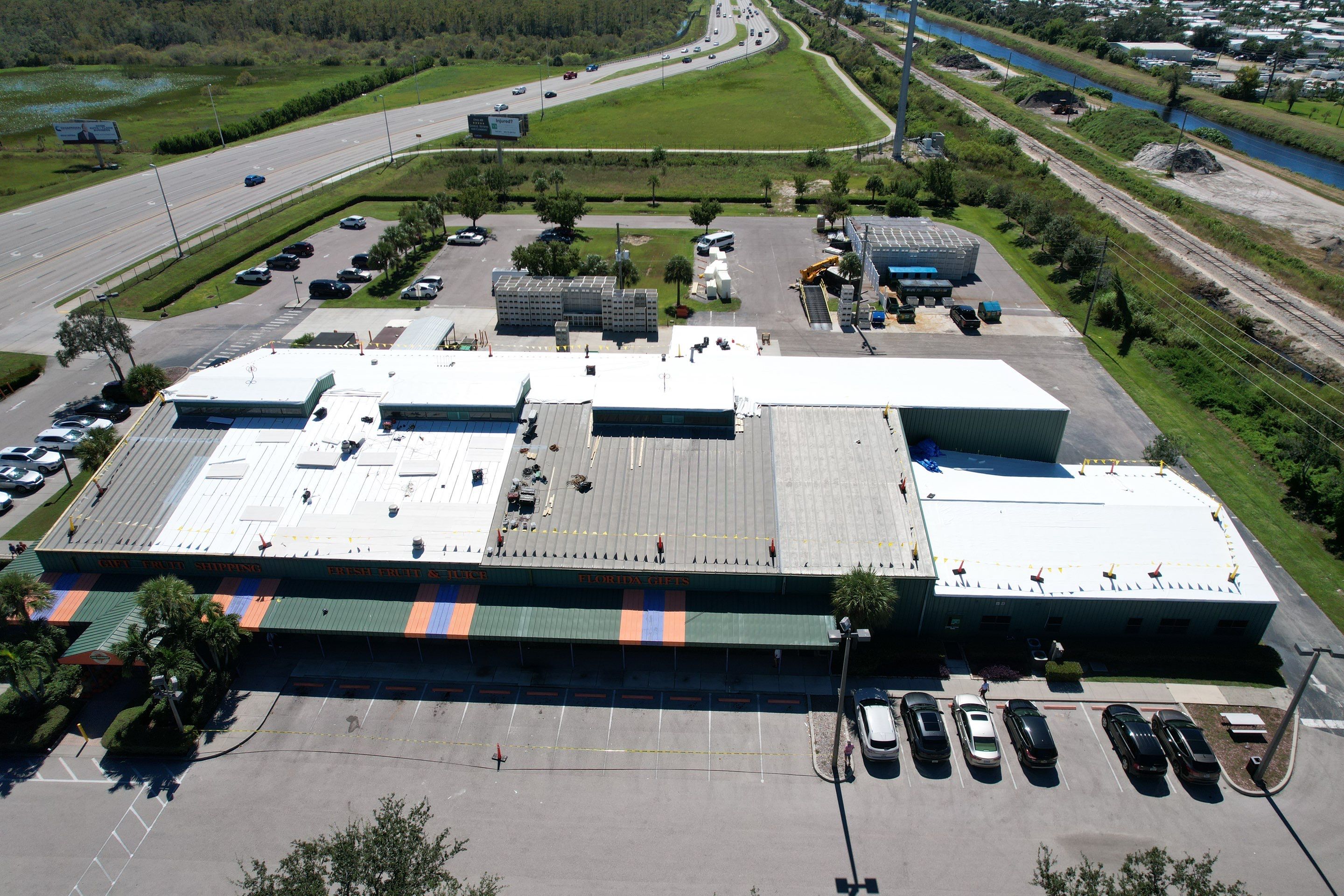 Sun Harvest Citrus — TPO Rhino Bond over standing seam